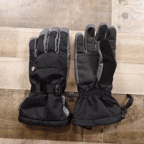 Columbia Omni-Heat Waterproof Winter Gloves – Men's Size Large Black - Picture 1 of 9